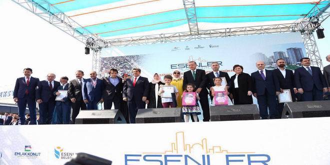 esenler emlak konutları teslim töreni 1