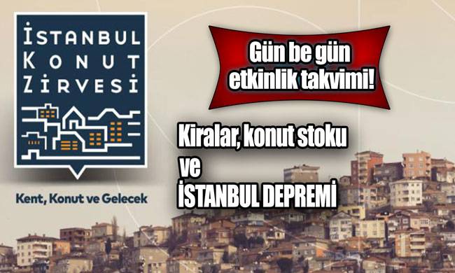 istanbul konut zirvesi basliyor